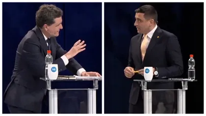 Dezbatere Nicușor Dan vs George Simion. Contre dure și pe tema vaccinării. Simion: ”Pandemia a fost învinsă când a început războiul” / Dan: ”Este tipul de discurs anti-știință care duce dezinfomare în societate”
