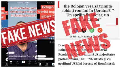Avertisment MApN despre fakenews-ul de pe TikTok privind trimiterea de militari români în Ucraina. ”Încercări de a spori teama generată de război”