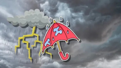 Prognoza meteo: Weekend cu descărcări electrice, grindină, intensificări ale vântului şi averse în toată ţara