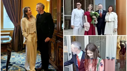 Mihai Albu și Elena Nechifor s-au căsătorit. Primele imagini de la cununia civilă: „Elena este adevărata doamnă Albu”