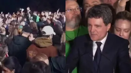 Susținătorii lui Nicușor Dan au ieșit să sărbătorească victoria candidatului independent. Festivalul democrației în Parcul Cișmigiu: „Rusia nu uita, România nu-i a ta!”