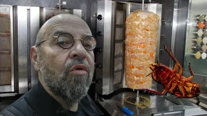 Piedone, îngrozit când a văzut ce consumă românii. Șeful ANPC a mers în inspecție la un depozit de carne pentru shaorma: produse expirate, condiții insalubre și insecte moarte