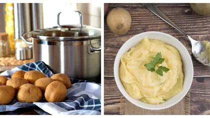 Ce să pui în piureul de cartofi ca să-ți iasă cremos și delicios. Ingredientul special care îi schimbă gustul