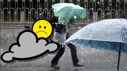 Prognoza meteo. Început de săptămână cu vreme urâtă și ploi. Norii acoperă strălucirea soarelui