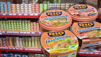 Ingredientele din conservele de pește Rio Mare. Mulți români cumpără acest produs din supermarket fără să citească eticheta