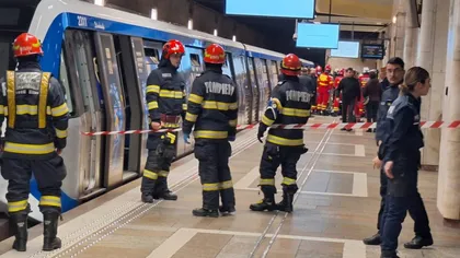 Un bărbat de 35 de ani s-a sinucis la metrou, la stația Piața Unirii