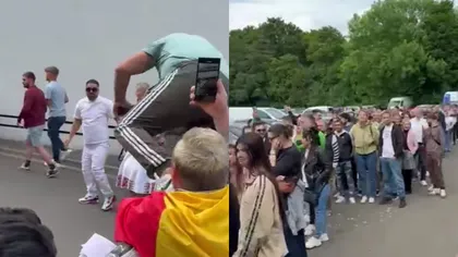 Susținătorii lui George Simion au blocat o secție de votare din Dortmund, pentru a nu le permite altor români să voteze VIDEO