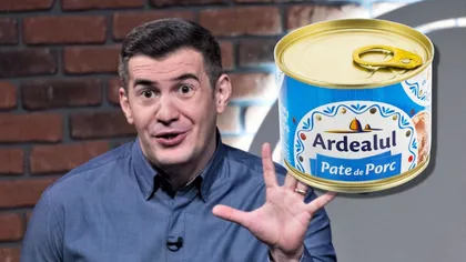Din ce este făcut, de fapt, pateul vegetal cu ardei și fainoșag. Dragoș Pătraru a aruncat conserva la gunoi: ”Haideți, serios?”