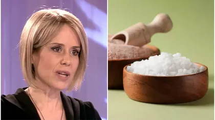 Câtă sare este bine să mâncăm zilnic. Mihaela Bilic: „Nu mai e nevoie să punem solnița pe masă!”
