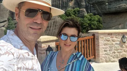 Imagini fabuloase cu Mihaela Borcea şi Sorin Rap în luna de miere. Au făcut prăpăd în Grecia VIDEO