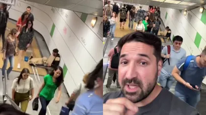 Cât câștigă un cerșetor la metroul Piața Unirii din Capitală. Venitul său i-ar face invidioși pe cei ce-i donează