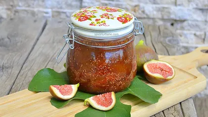 Rețetă naturală și rapidă de gem de smochine fără zahăr adăugat. Ai nevoie de puține ingrediente