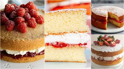 Rețetă: Victoria Sponge, desertul preferat al reginei Victoria. Cum prepari unul dintre cele mai celebre delicii
