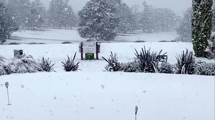 VIDEO Schimbările climatice provoacă fenomene extreme în cele mai neașteptate locuri. Zăpezi de 40 de centimetri în Australia, cele mai mari din ultimii 40 de ani
