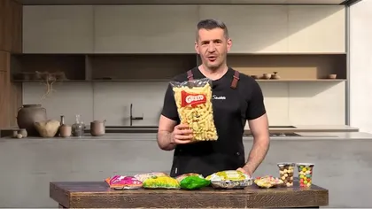 Ce conțin, de fapt, pufuleții din comerț. Dragoș Pătraru trage un semnal de alarmă: „Nu e deloc sănătos”