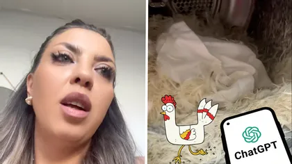 O româncă s-a luat după Chat GPT și a băgat perna la uscător: “Mama! Miroase a găină moartă!”