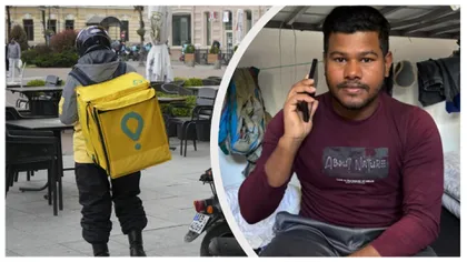 Livratorul din Bangladesh, bătut fără motiv în Bucureşti, mesaj frumos: „Iubesc România şi-i iubesc pe români”