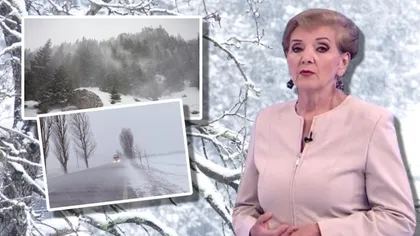 Prognoza meteo. Urmează cea mai geroasă zi a anului. Romica Jurca anunţă şi strat nou de zăpadă