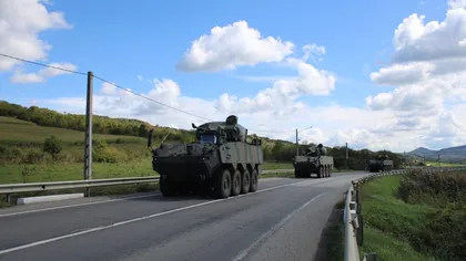 Armata Română a scos blindatele în stradă. Anunţ de ultimă oră făcut de Forţele Terestre Române, vin şi militari NATO