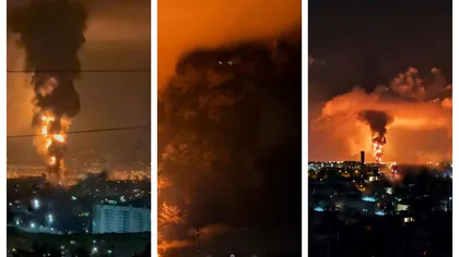 Război în Ucraina. Dronele lui Zelenski au lovit în inima Rusiei, incendiu devastator, se anună o nopate de foc VIDEO