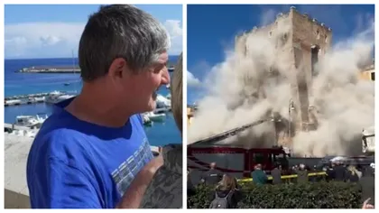 Cine este românul captiv peste zece ore sub dărâmături, după prăbușirea turnului din Roma