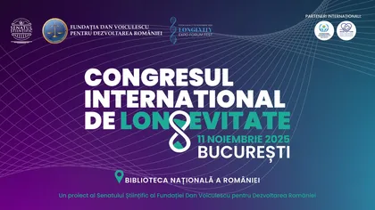 Primul Congres Internațional de Longevitate în România: experți din 5 țări vin la București să discute cum trăim mai mult și mai sănătos