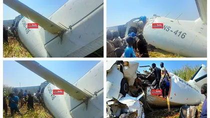 O nouă tragedie aviatică, avion prăbuşit în Africa. Toţi cei de la bord au murit după impact