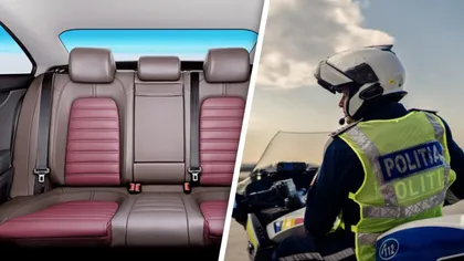 Codul Rutier 2025. Pasagerul care trebuie să stea întotdeauna pe bancheta din spate a mașinii. Amenzi de până la 4.050 de lei pentru cei care nu respectă legea