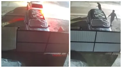 Un bărbat din Gorj a rămas mască descoperind cine i-a lovit mașina parcată în fața casei. ”Loveşte şi fuge!” VIDEO