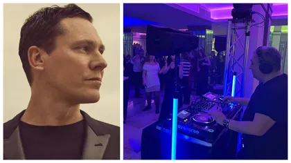 Tiësto, în lacrimi de ciudă. Șeful CJ Cluj, Alin Tișe, a făcut show ca DJ la microrevelionul cu subalternii! VIDEO