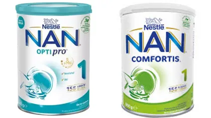Alertă în magazinele din România. Laptele praf NAN, contaminat cu o bacterie periculoasă pentru copii