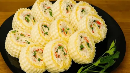 Aperitivul „1000 complimente”: Se topește de pe platou înainte de a apuca să spui „poftă bună”