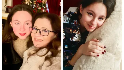 Imagini de colecție cu fata Corinei Dănilă. Rianna a împlinit 22 de ani de Crăciun