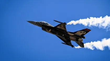 Turcia a doborât o dronă intrată în spațiul său aerian, deasupra mării Negre. A folosit aceleași avioane F-16 pe care România nu a dorit să le folosească în cazuri similare