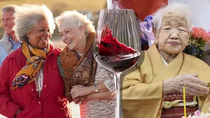 Ce cantitate de vin roşu consumă zilnic locuitorii aşa-numitelor Zone Albastre. Sunt cei mai longevivi oameni de pe planetă