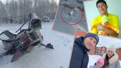 VIDEO Momentul tragic în care un elicopter s-a agățat de cablurile unui telescaun și s-a prăbușit într-o stațiune montană. Doi copii au rămas fără tați