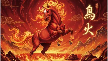 Anul Calului de foc. 5 zodii chinezeşti sunt destinate să se îmbogăţească şi să aibă succes în 2026