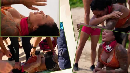 VIDEO Cutremur la Survivor 2026! Naba Salem, victima unui accident cumplit. A plâns de durere, medicii au luat-o cu targa
