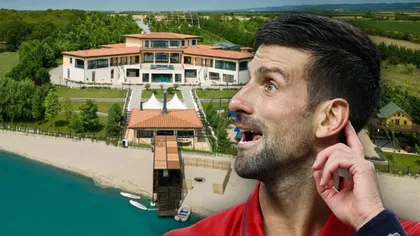 Cât costă o noapte în vila de lux a lui Novak Djokovic. Investiția spectaculoasă a campionului, pe malul unui lac din Serbia