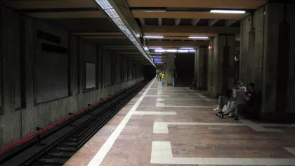 Tentativă de sinucidere la metrou, în stația Constantin Brâncoveanu. Se circulă în sistem pendulă