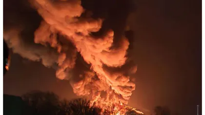 Rusia declară că a distrus 113 drone ucrainene. O rafinărie de petrol în flăcări VIDEO