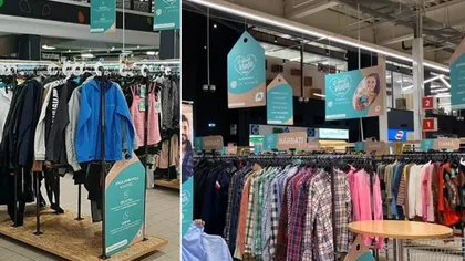 Auchan vinde aproximativ 1.000 de articole vestimentare second-hand pe zi. Ce arată datele