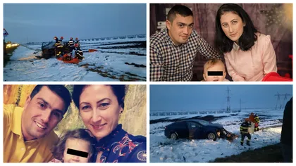 Cătălina și Dan sunt cei doi soți care au murit în cumplitul accident din Brăila. O fetiță de 6 ani a rămas orfană