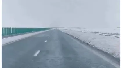 CNAIR, anunț de ultimă oră despre situația drumurilor din județele afectate de codul galben de viscol și ninsori