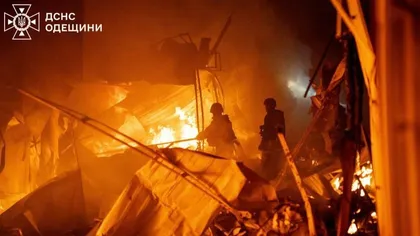 Bubuie rachetele lângă graniţa cu România, atac rusesc masiv la Odesa şi în capitala Kiev