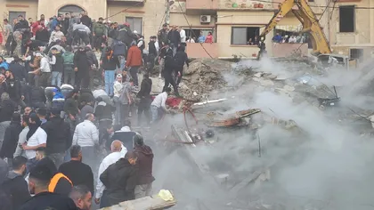 Cel puțin două persoane au murit după ce o clădire rezidențială s-a prăbușit în Tripoli, Liban