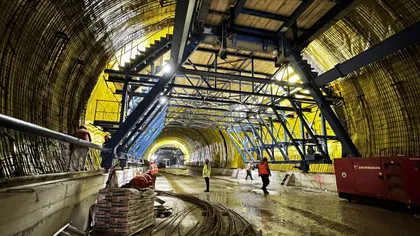 Cum arată cel mai mare tunel de autostradă din România. Anul acesta ar trebui finalizate lucrările