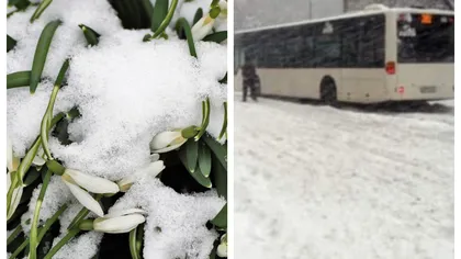 Se întorc ninsorile în România. Câte zile va ninge în București, în luna martie. Date de ultimă oră de la meteorologi