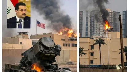 Ambasada SUA din Irak, vizată de drone şi rachete. Statele din Golf cer SUA să neutralizeze definitiv Iranul VIDEO