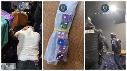 Cazinou ilegal descoperit în Giurgiu. În spatele afacerii clandestine s-ar afla membrii clanului Butoane